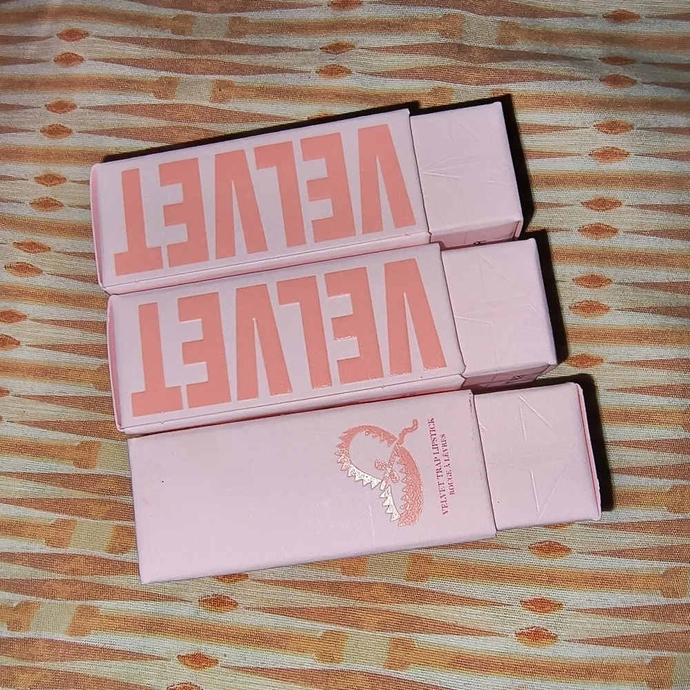 Velvet Matte Lipstick Set Grave Digger Brown Grey Lipstick Jeffree Star Trap Vel
